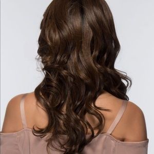 Pure Honey Wig in Ginger by Belle Tress, heat-friendly, monofilament.